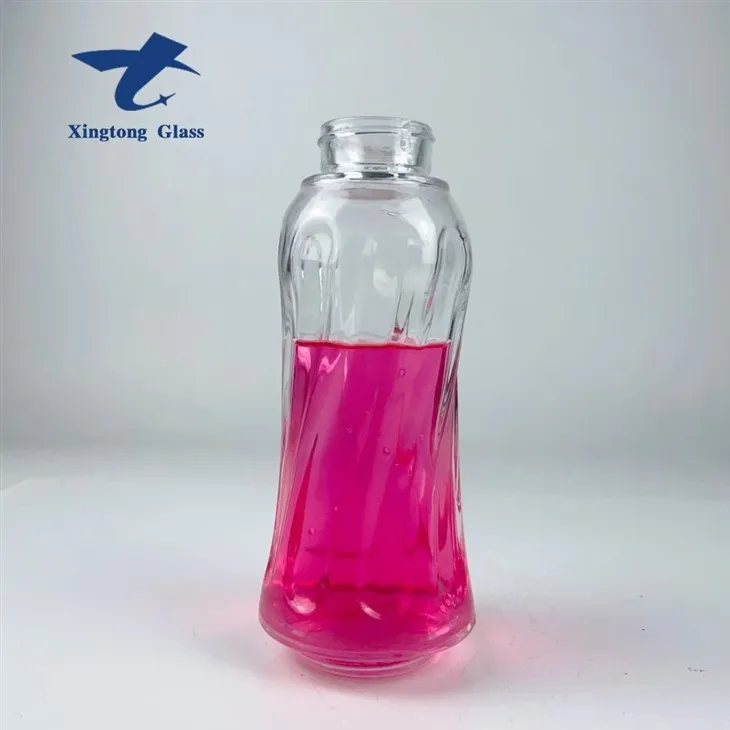 500ml Narrow Waist Big Mouth Vodka Bottle