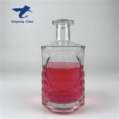 Personalized Engraved Tequila Glass Bottle